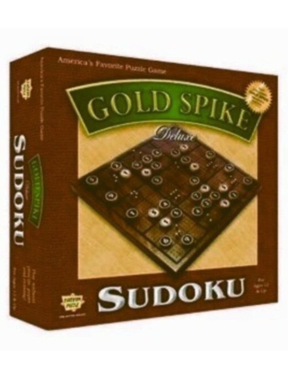 *𝓥𝓲𝓷𝓽𝓪𝓰𝓮 𝐆𝐎𝐋𝐃 𝐒𝐏𝐈𝐊𝐄 𝓓𝓮𝒍𝓾𝔁𝓮 𝐒𝐔𝐃𝐎𝐊𝐔 Board Puzzle Game